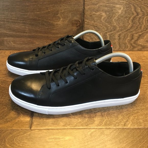 Kenneth Cole Shoes | Kenneth Cole Kam Pride Rainbow Leather Sneakers 8 | Color: Black/Red | Size: 8 | Therivershop's Closet